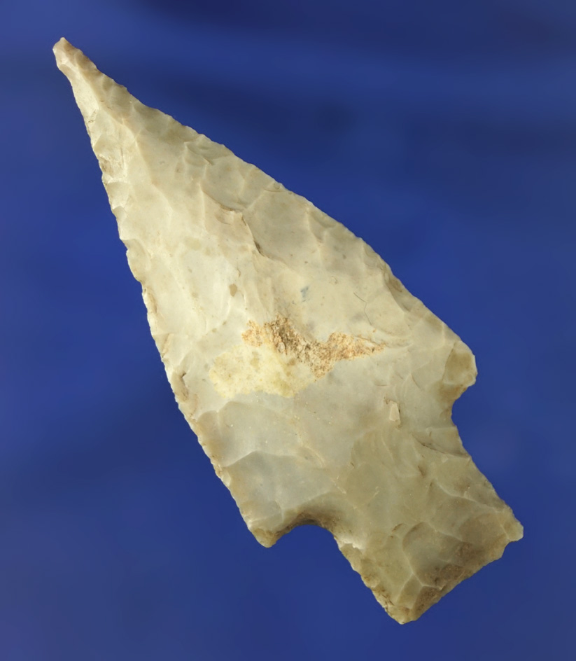 2 1/2" Bulverde found in Texas. Ex. Wallace Culpepper, Ferrell collection.