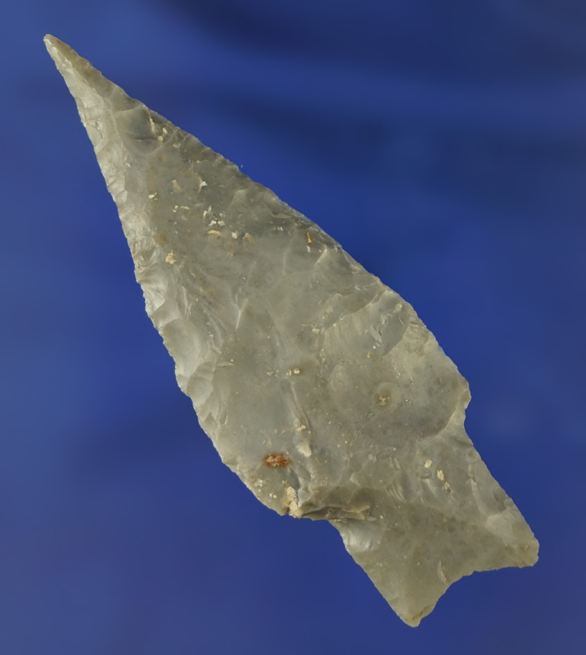 3 1/8" Pedernales with a needle tip found in Texas. Ex. Wallace Culpepper, Ferrell collection.