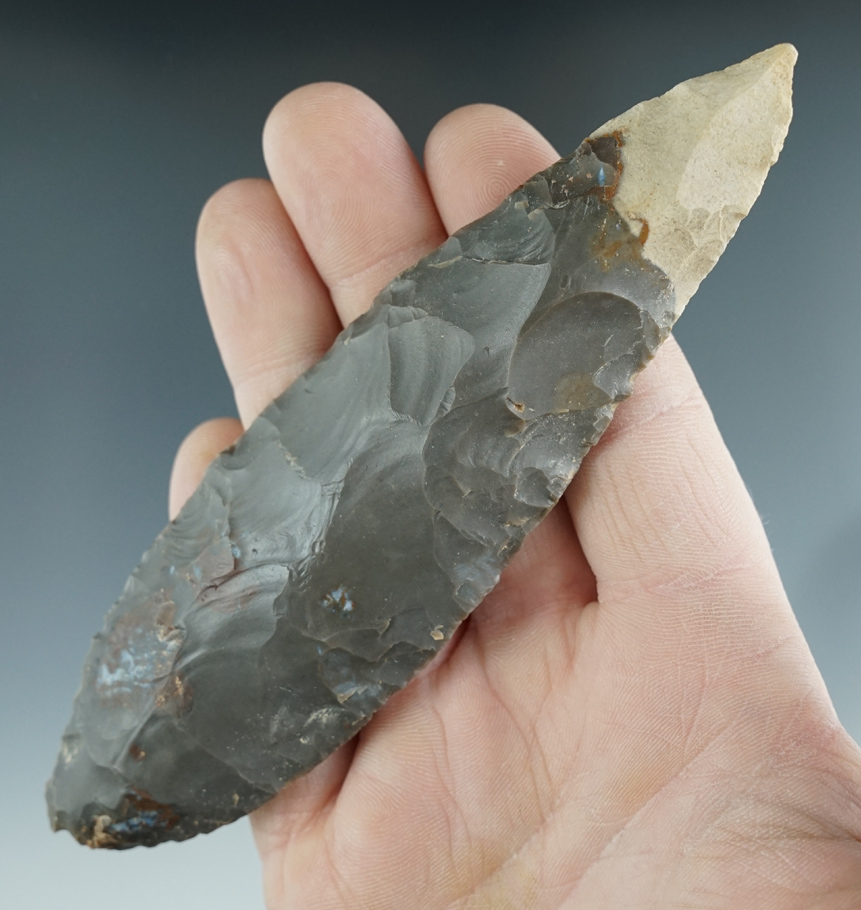 5 7/16" Adena Blade from the Lyons Cache found in Greene Co., Indiana.