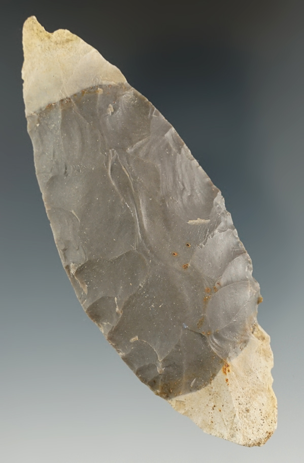 4 1/4" Adena Blade from the Lyons Cache found in Greene Co., Indiana.