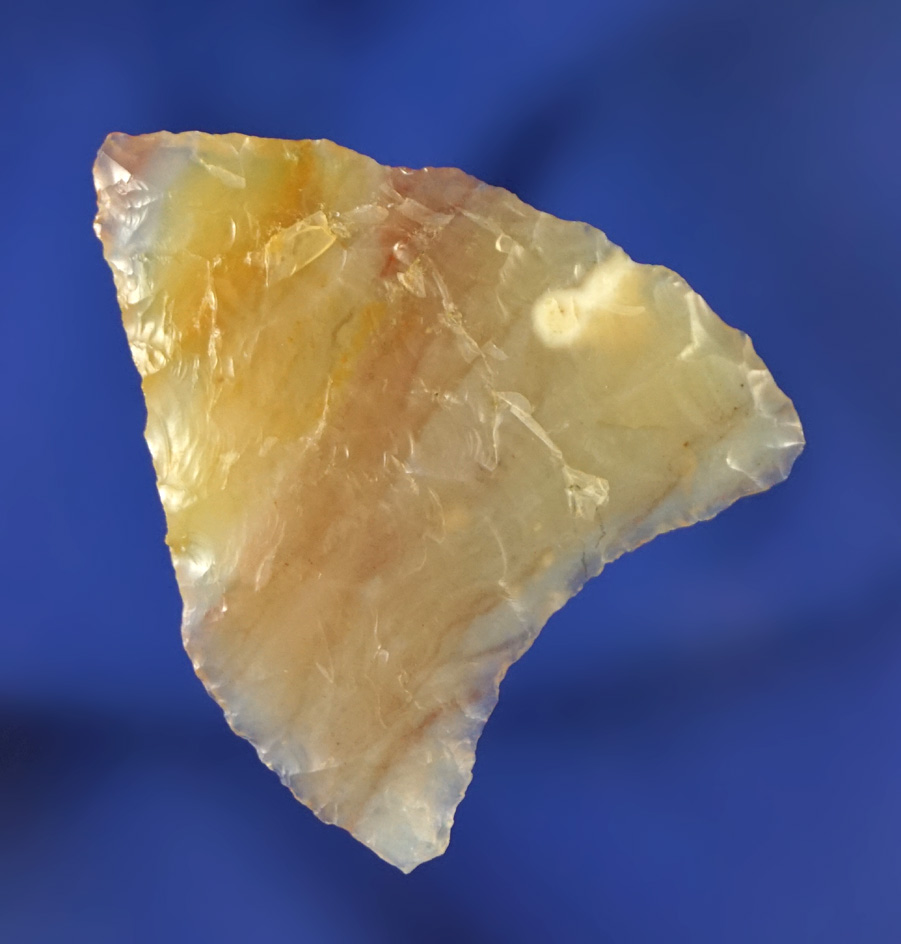 Exceptional highly translucent Agate Columbia Mule Ear found near Ainsworth Washington.