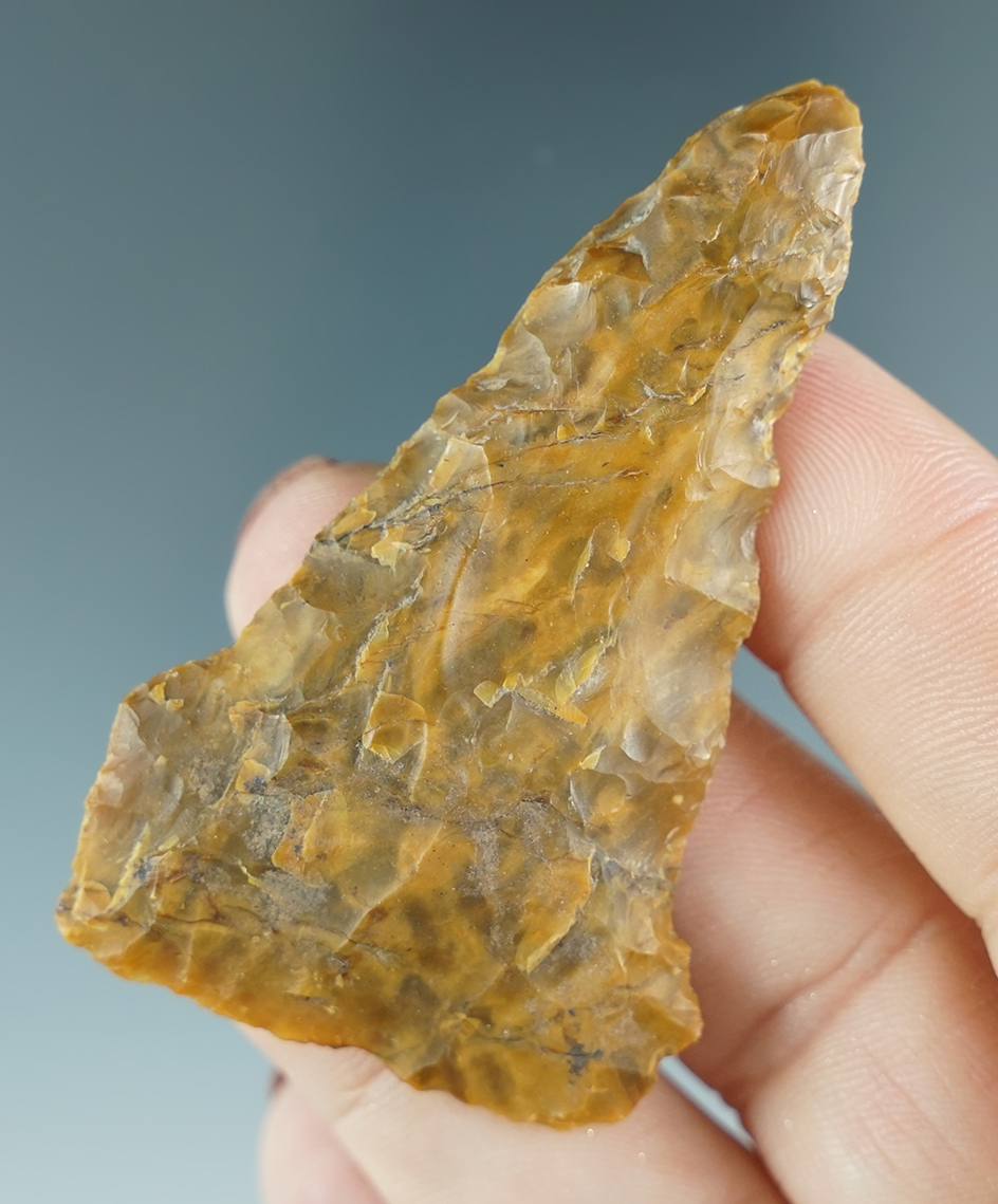 2 15/16" Plateau Pentagonal made from beautiful petrified wood. Found in Oregon. Ex. Jim Hogue.