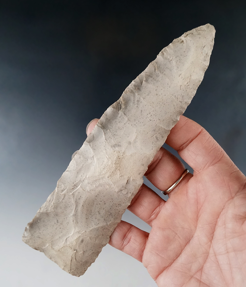 Ex. Museum! Large and nice! 6 1/8" Friday Knife  that is well patinated found in Texas.