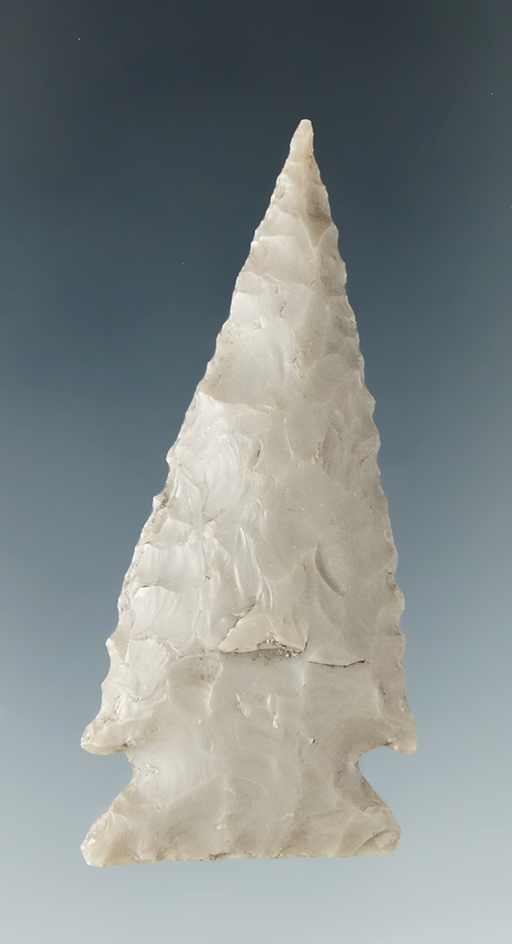 Ex. Museum! Classic style 2 1/4" Ensor with a needle tip, found in Texas.