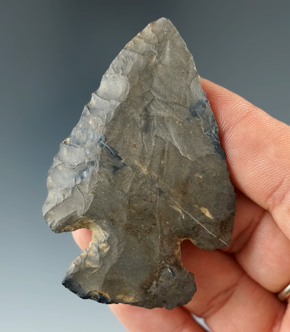 2 9/16" Archaic Bevel made from Nellie chert.