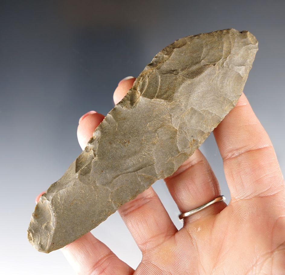 Nice 4 5/8" Ramey Knife found in Trigg Co., Kentucky.