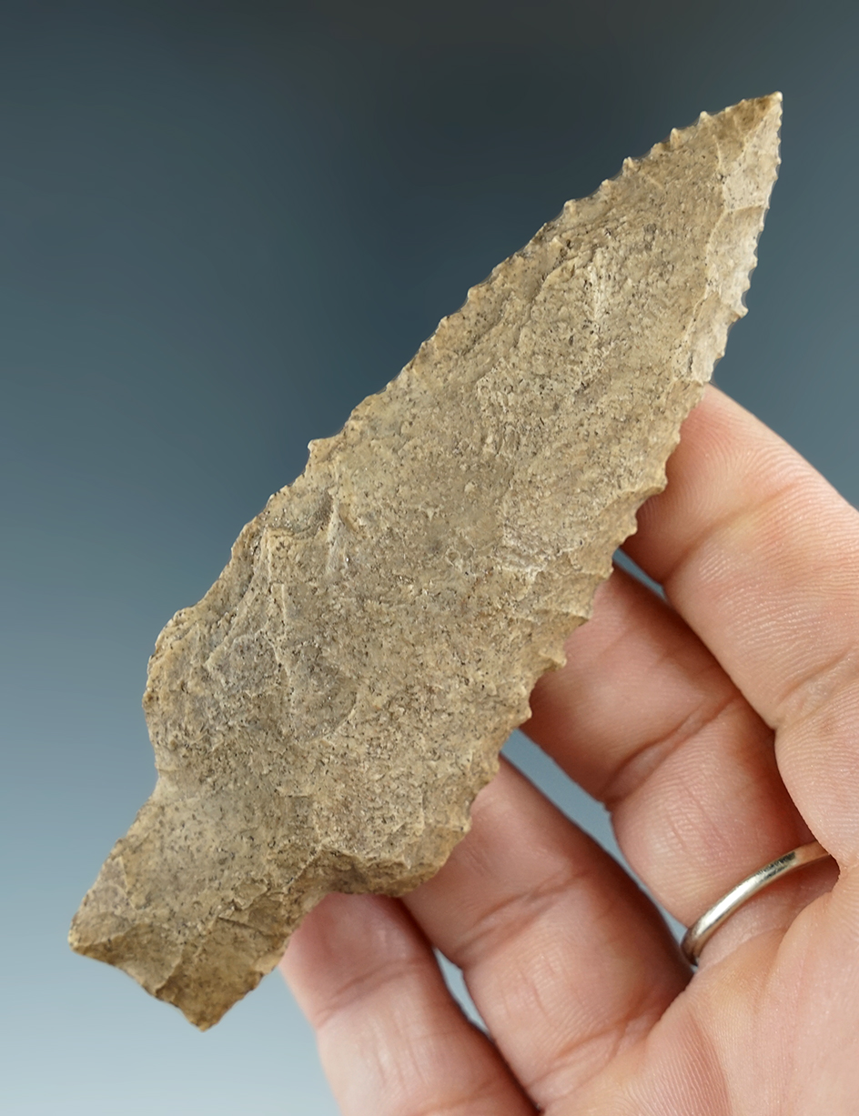 4 13/16" Kirk serrated found in Hillsborough Co., Florida.