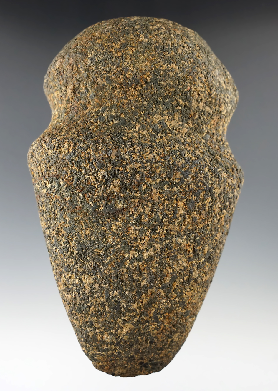 5 1/4" full grooved hardstone Axe in nice condition found in Ohio.