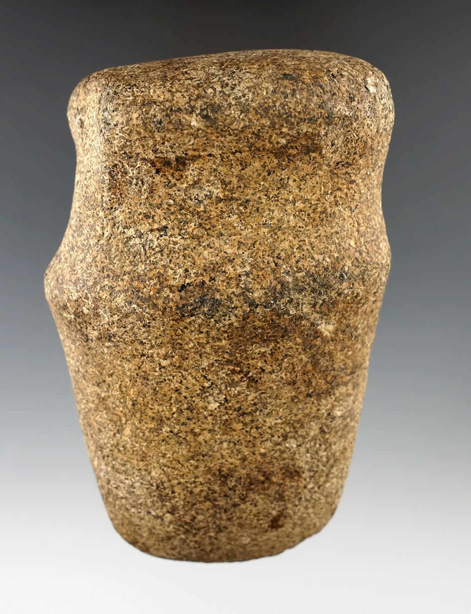 4 3/16" full grooved Axe and nice condition found in Fairfield Co., Ohio.