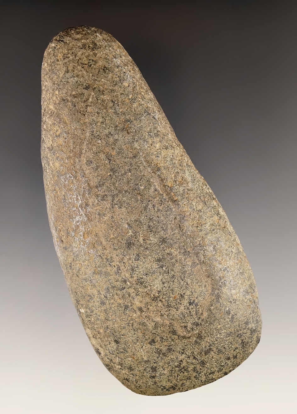 4 3/8" Celt found in Auglaize Co., Ohio. Nicely polished bit.