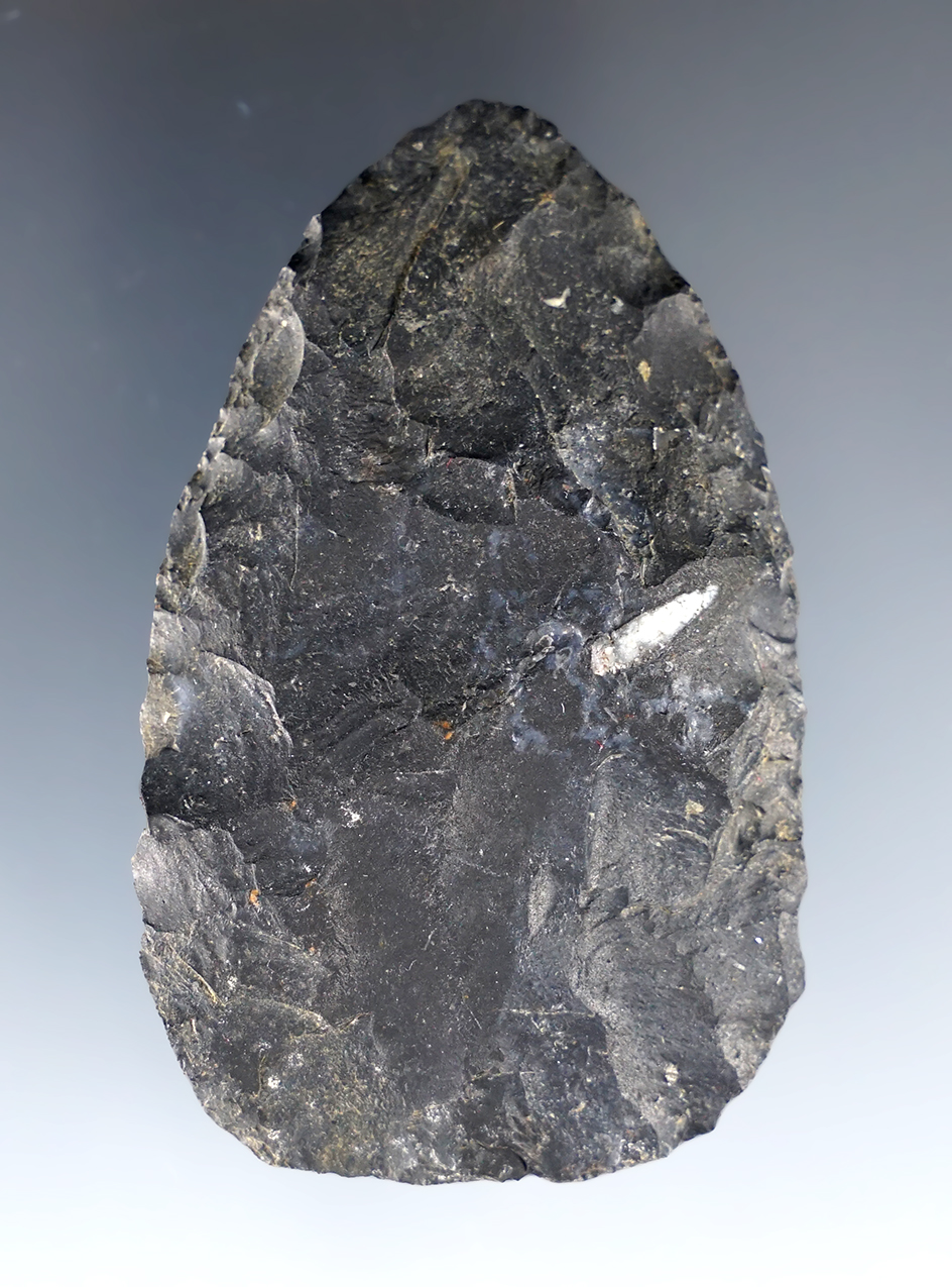 2 11/16" Cache blade made from Coshocton Flint. 