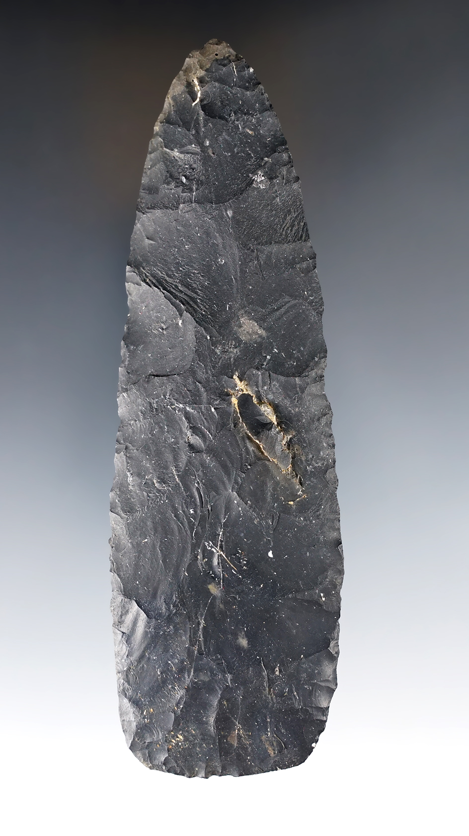 5 3/4" Cache blade made from Coshocton Flint. 