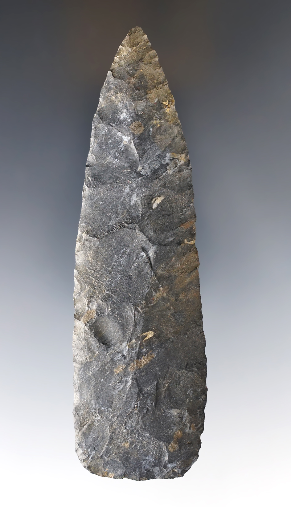 5 5/16" Cache blade made from Coshocton Flint. 
