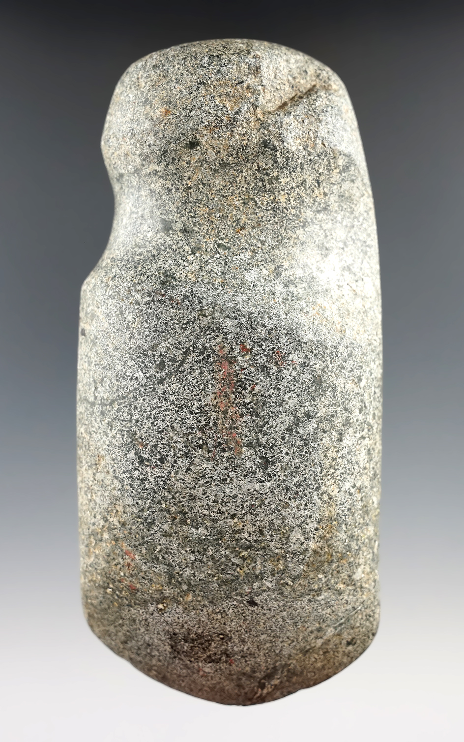 4 7/8" long 3/4 grooved hardstone Axe found in Ohio. Ex. Fred Weingartner, Paul Hothem