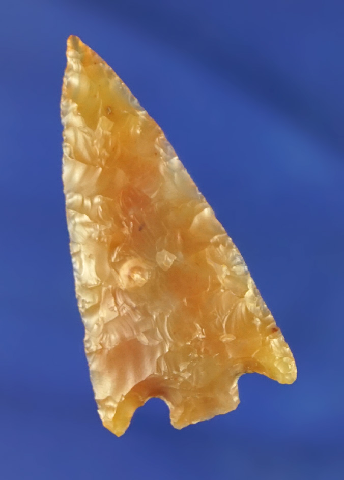Exceptional 1 5/8" Columbia Plateau found by Norma Berg near the Columbia River, Washington.