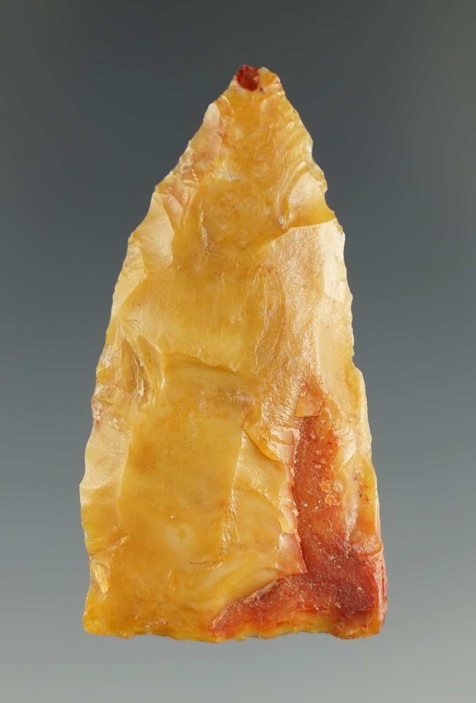 1 15/16" Paleo Knife made from beautiful material. Mid-Columbia River. Ex. Jim Hogue.