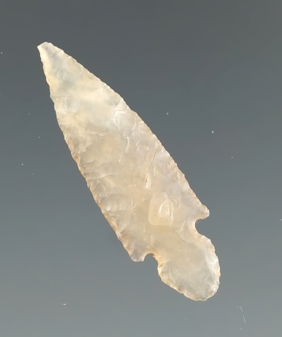 1 1/16" Dagger made from highly translucent Agate.  Columbia River.