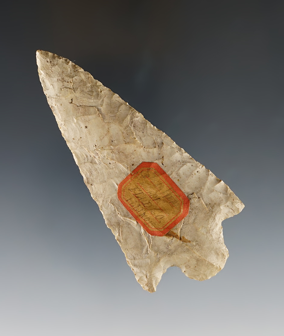 3 1/2" stemmed knife found in Illinois.