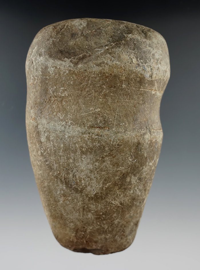 4 3/4" Field found 3/4 Grooved Axe from Ashland Co., Ohio.