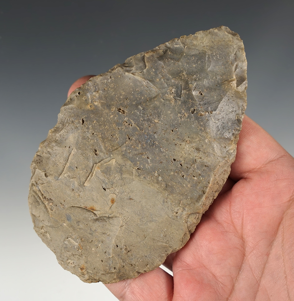 4 5/8" Flint Blade found in Indiana.