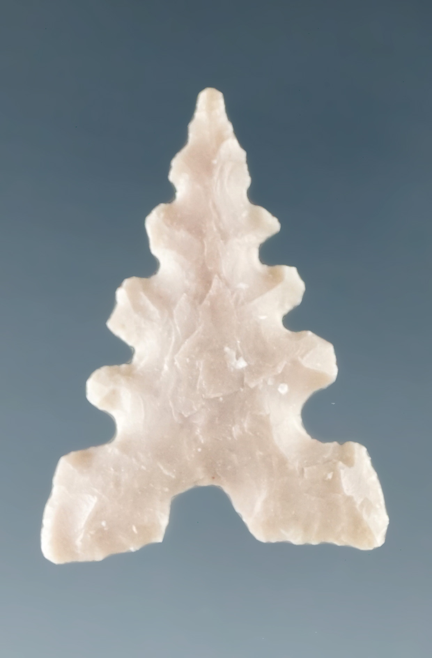 13/16" Toyah found in Texas. Ex. Charles Shewey, David Bogle Collections. Comes with a Jackson COA.