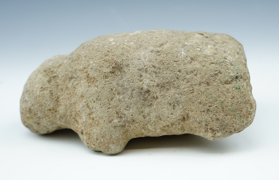 Rare! 5 1/2" Long Mimbres animal effigy made from stone. Found along the Mimbres River Valley