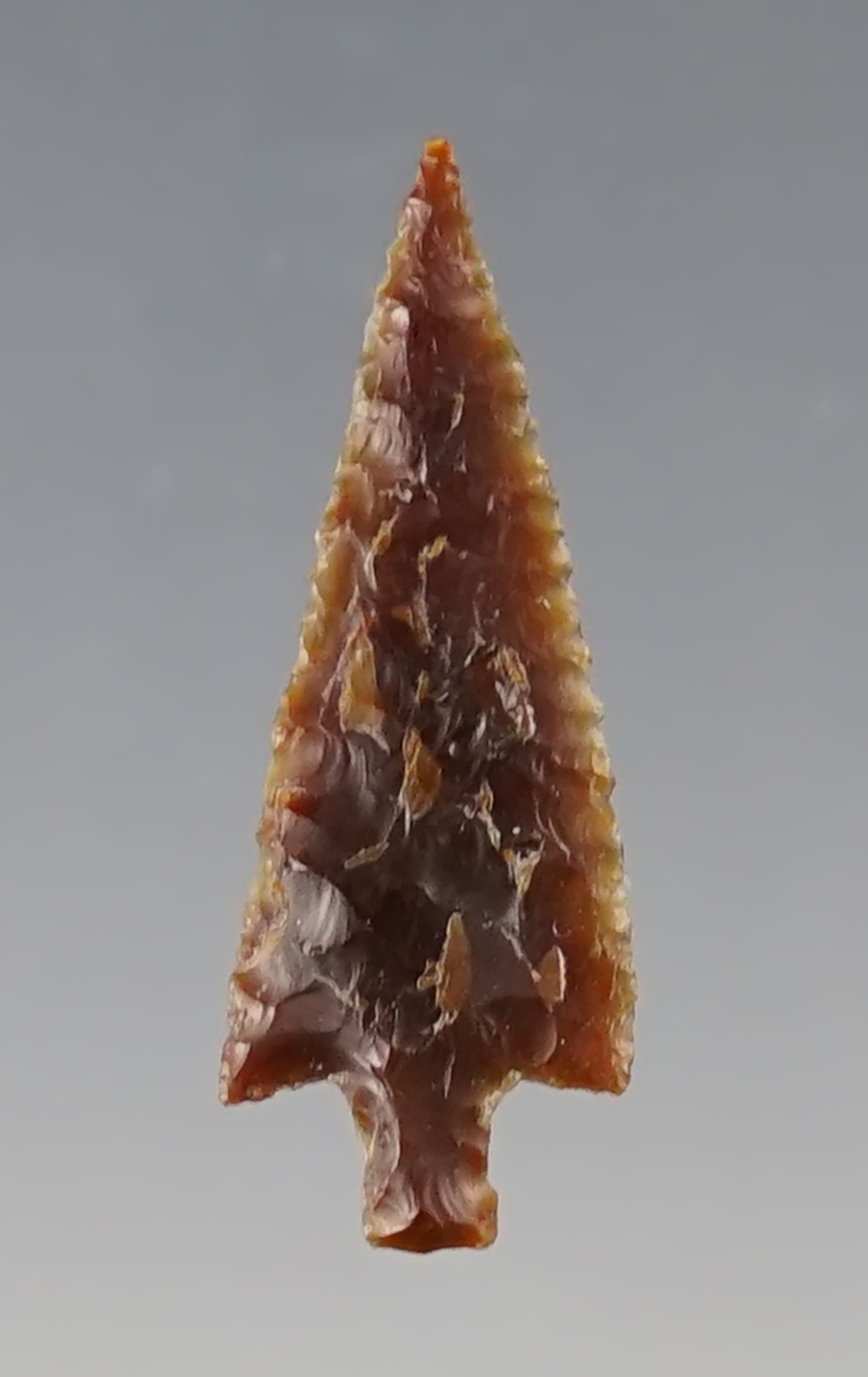 Classic style and flaking! 1 1/8" Wallula Rectangular Stem. Found near the Columbia River.