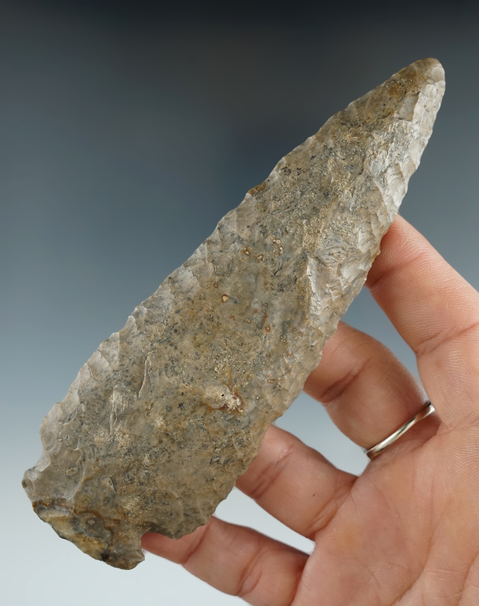 Large 5" Chilcotin Plateau Knife found at the three corners area of Nevada/Oregon/California.