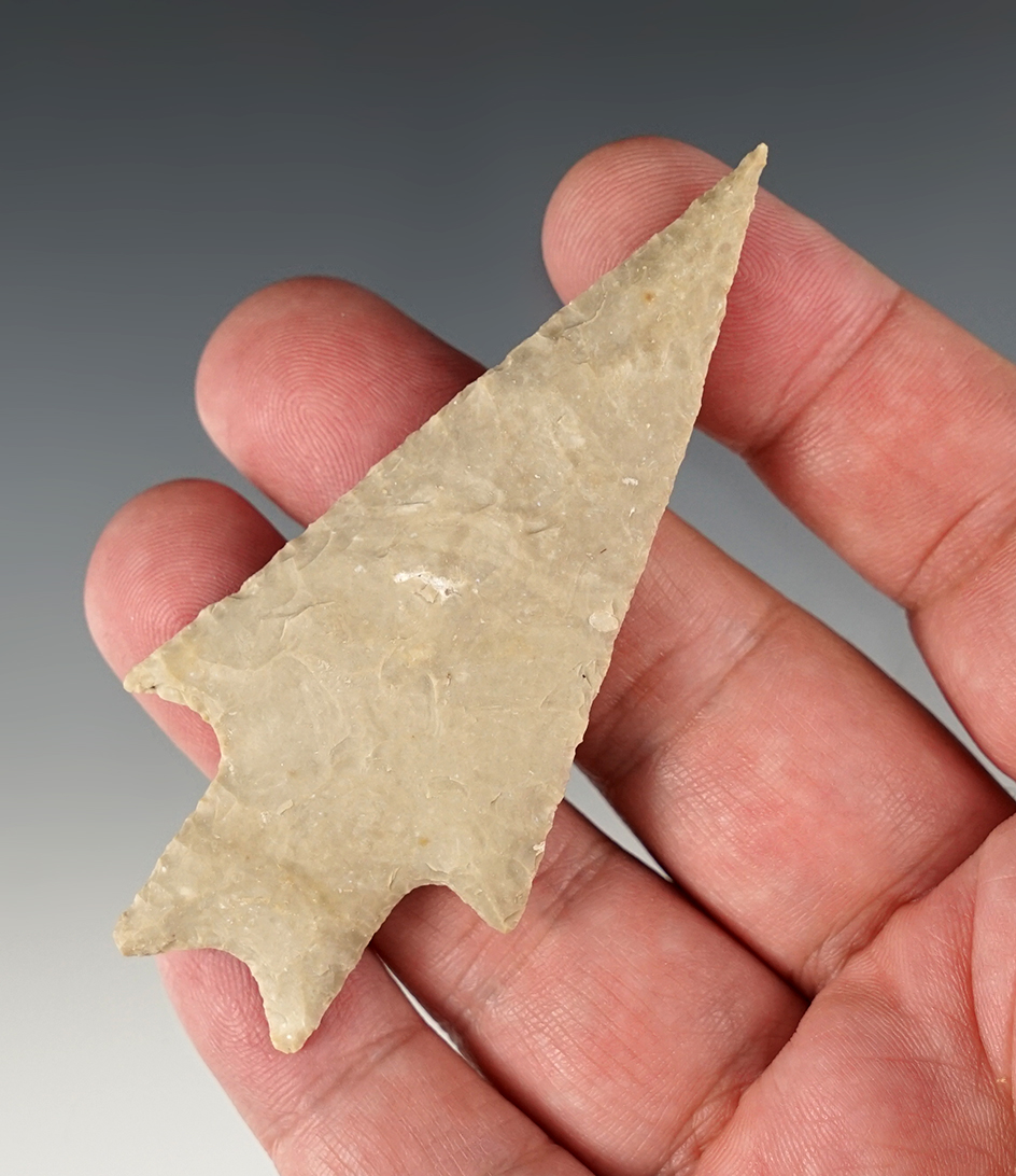 3 1/4" Pedernales "Comanche" style found in Coryell Co., Texas. Rogers COA.