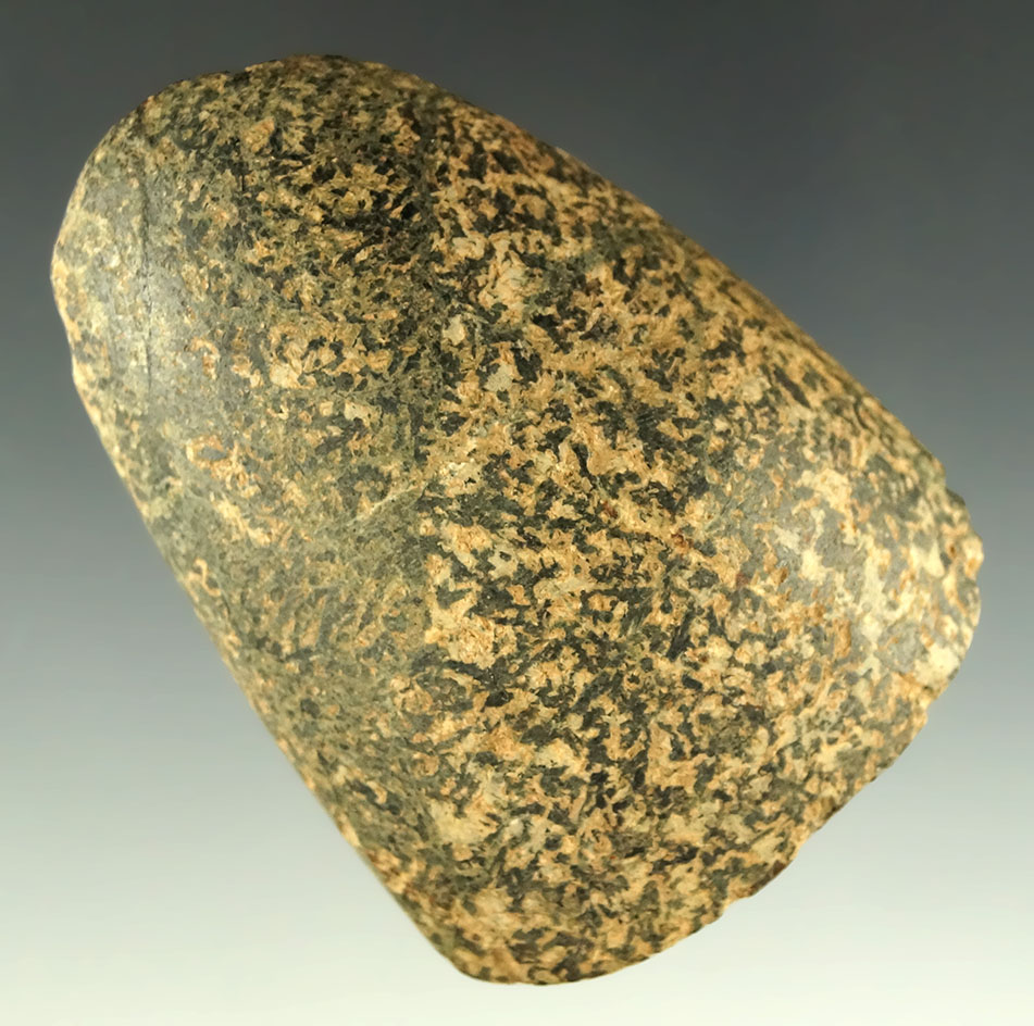 2 5/8" miniature Hardstone Adze found in Fulton County Ohio.