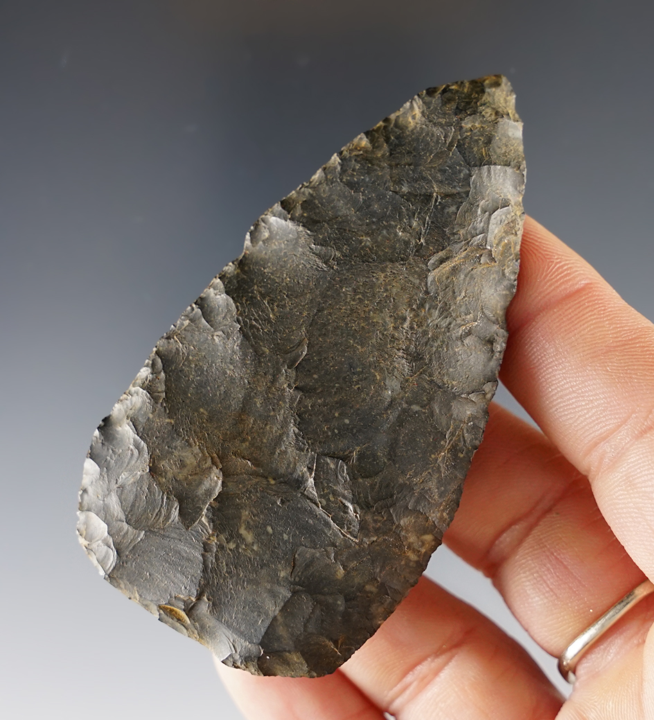 3" Cache Blade from Coshocton Flint. From the Medina County Cache!