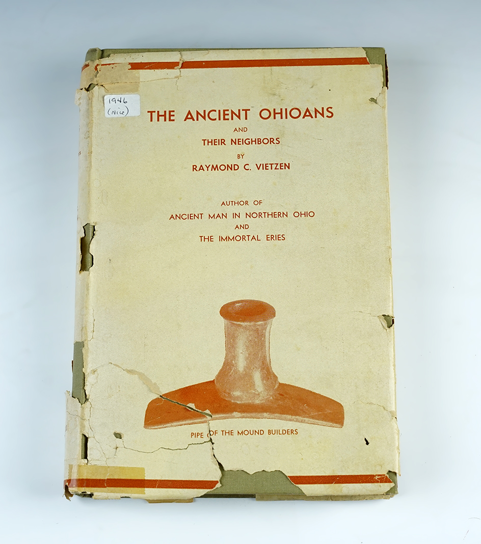 Hardcover Book: "The Ancient Ohioans" by Raymond Vietzen, 1946. 