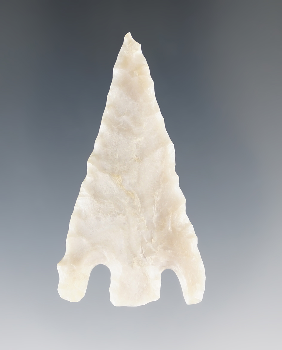 Nicely made 1 15/16" Shumla found in Zapata Co., Texas. Comes with a Rogers COA.