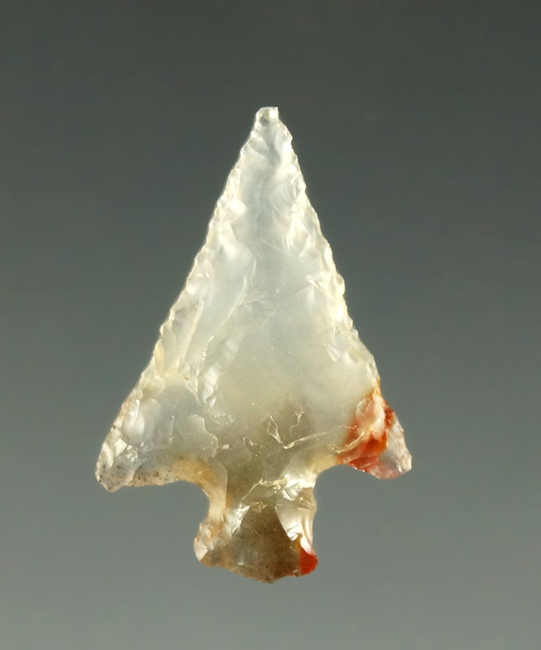 Beautiful clear agate 13/16" Rose Springs found by Norma Berg in the 1950s- Washington.