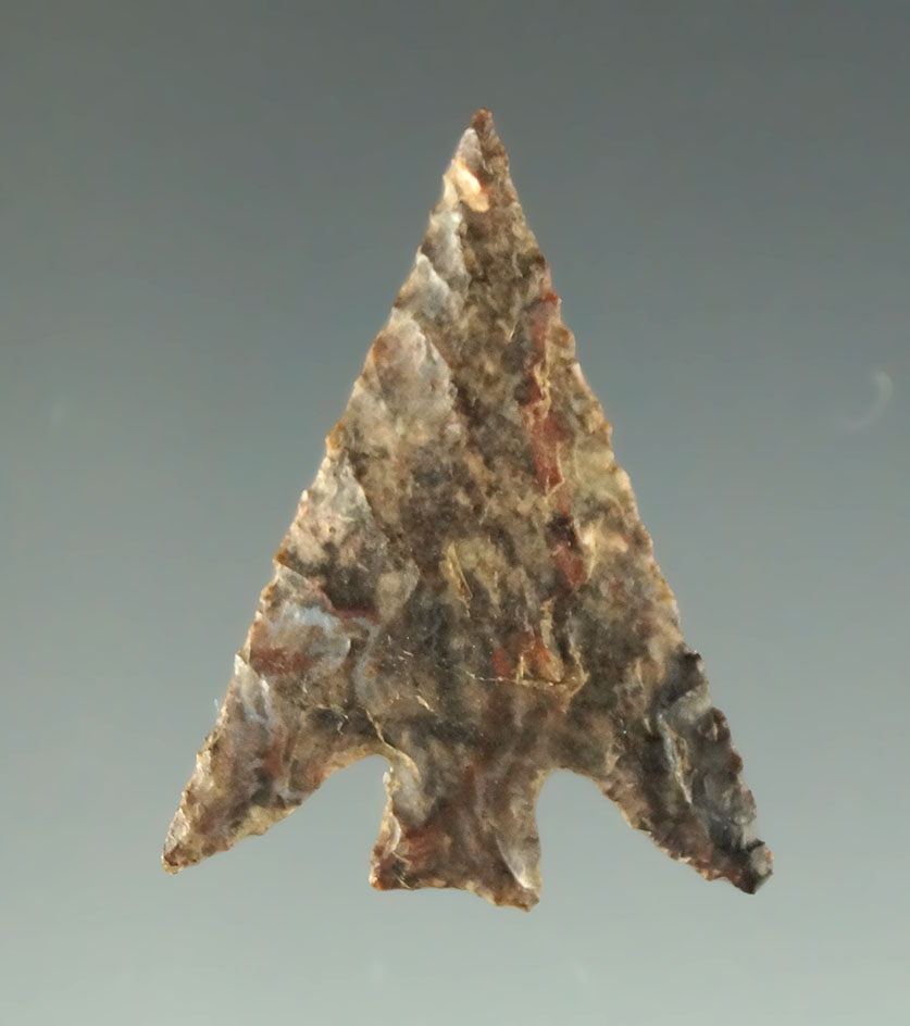 Thin and exceptionally well flaked 15/16" Columbia Plateau found in Washington.