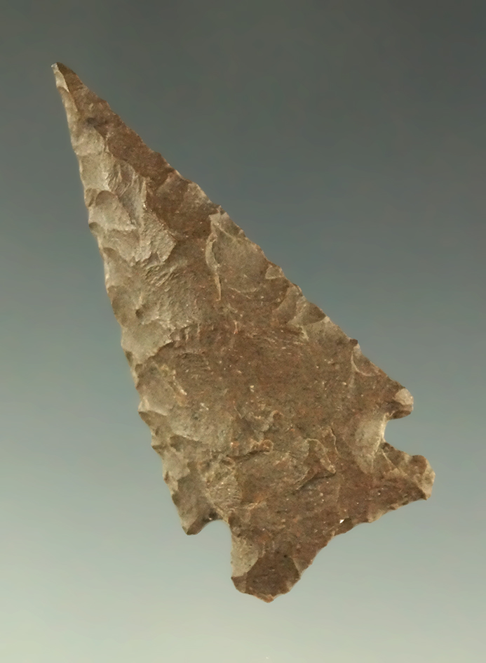 1 9/16" cornernotch dart point found near the John Day Rapids, Klickitat County Washington.