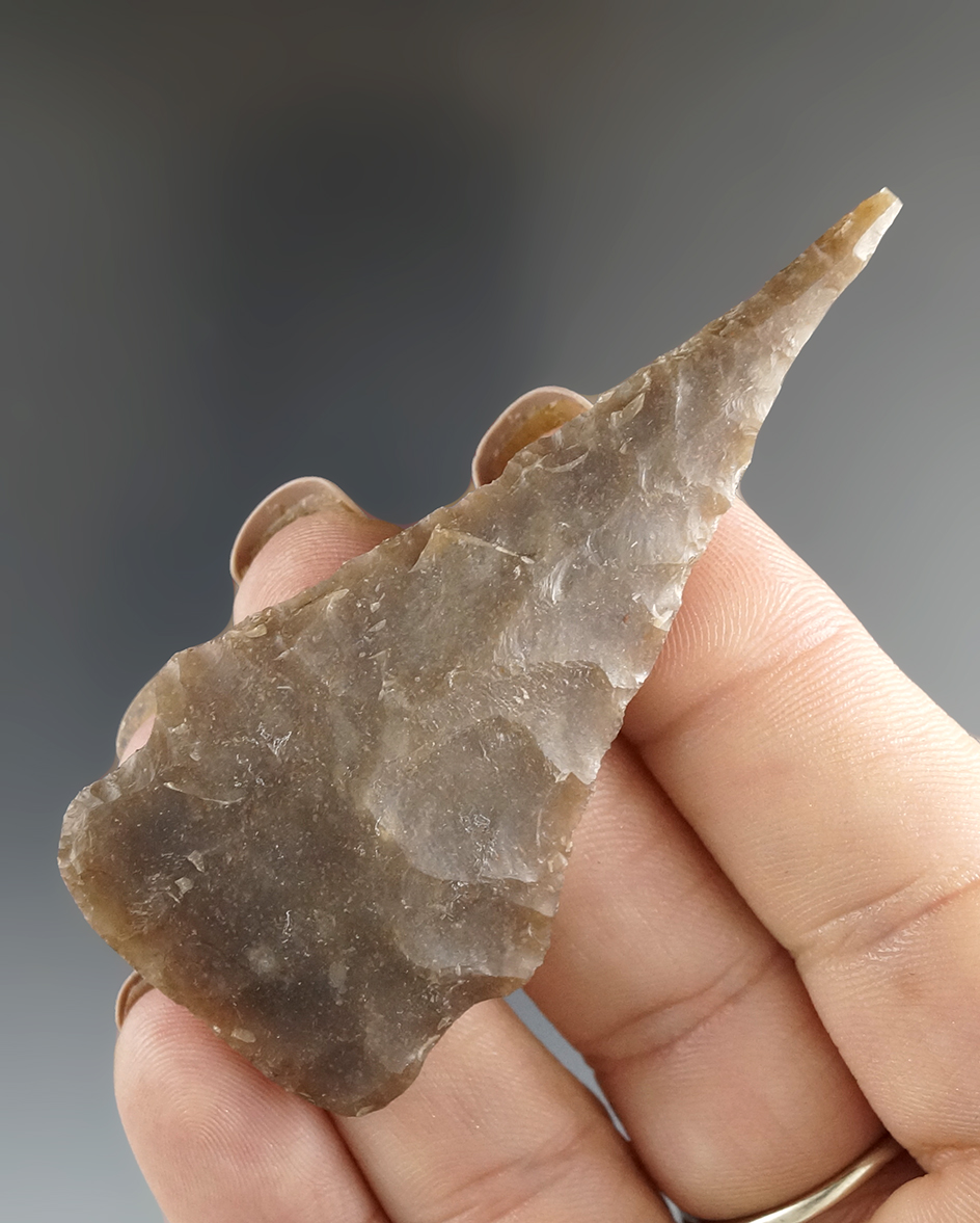 2 13/16" Lajita with a needle tip found in Central Texas. Comes with a Rogers COA.