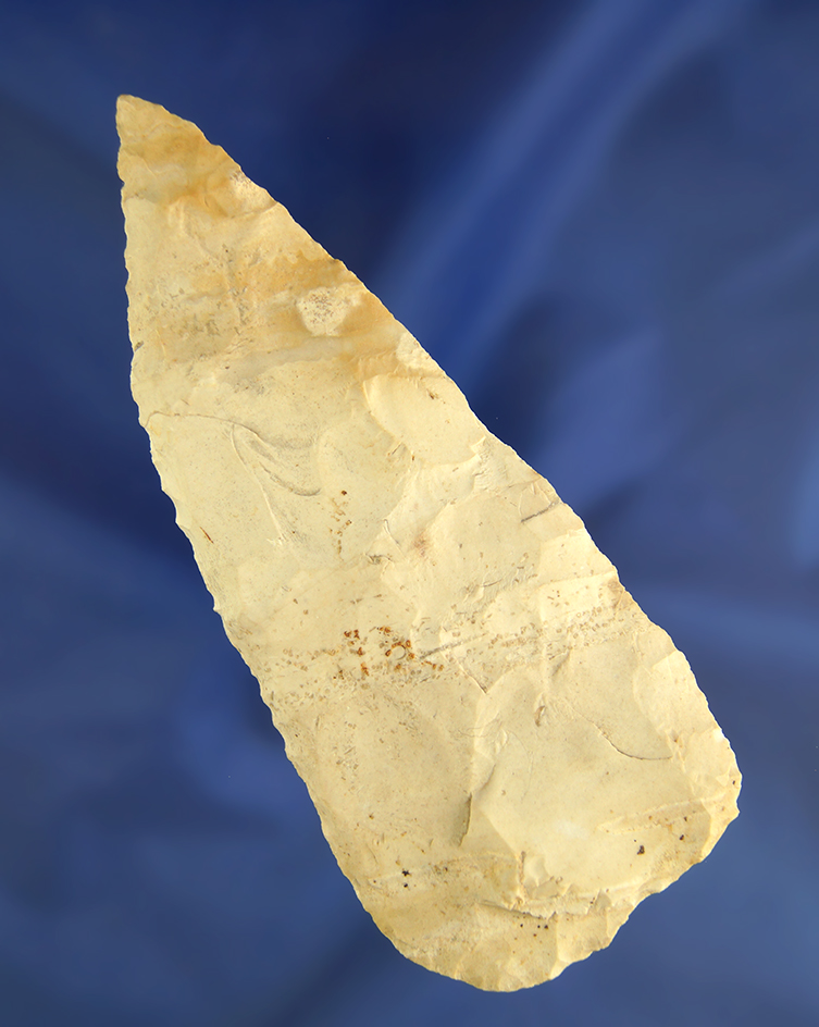 4 11/16" Archaic Beveled Knife found in Missouri.