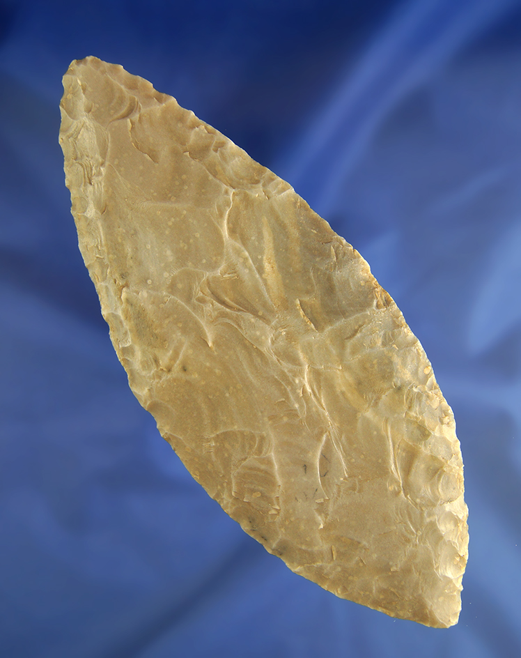 Well styled 6 1/2" Camden Flint Bi-pointed Blade found in Kentucky.