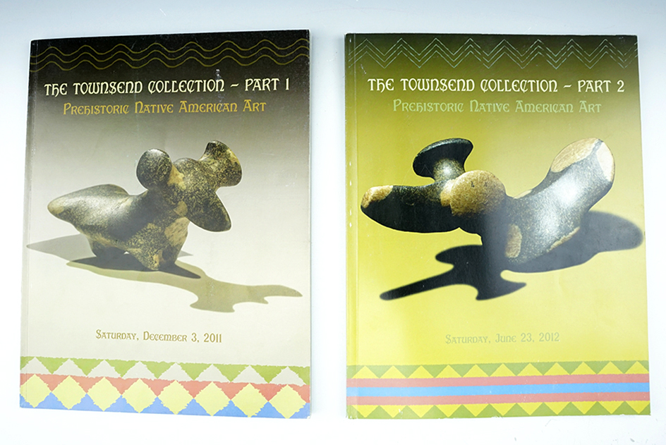 Pair of softcover books: "The Townsend Collection" part 1 & 2.