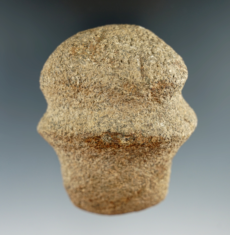 Rare! 3 1/4" miniature Miami River Valley style found in Ohio. Very unique artifact.