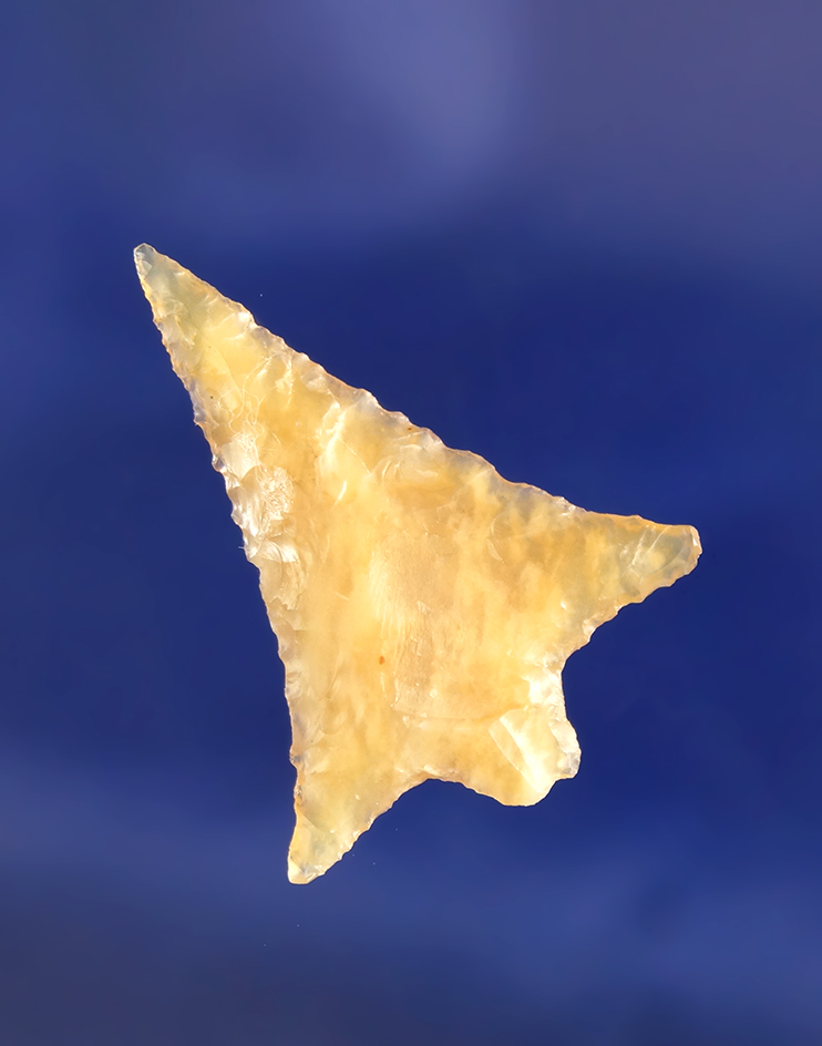 Beautifully styled 1 1/4" Rabbit Island - semi translucent - agate. Wishram area of the Columbia Riv