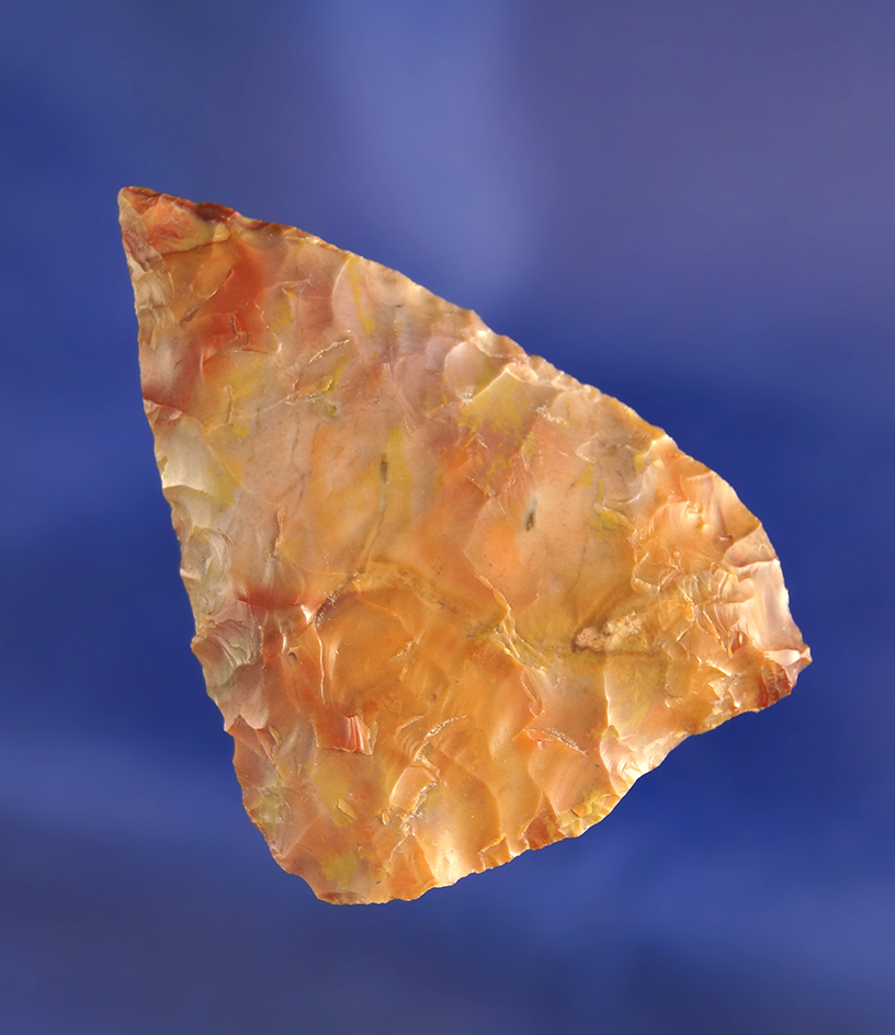 1 15/16" Plateau Pentagonal made from beautifully colored material found in Oregon.