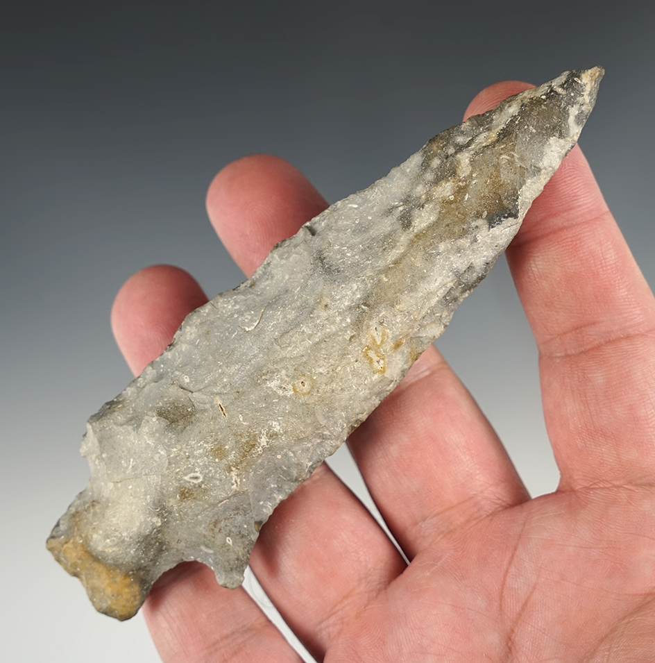 5" Etley found in Madison Co., Illinois by V. Slone. Pictured.