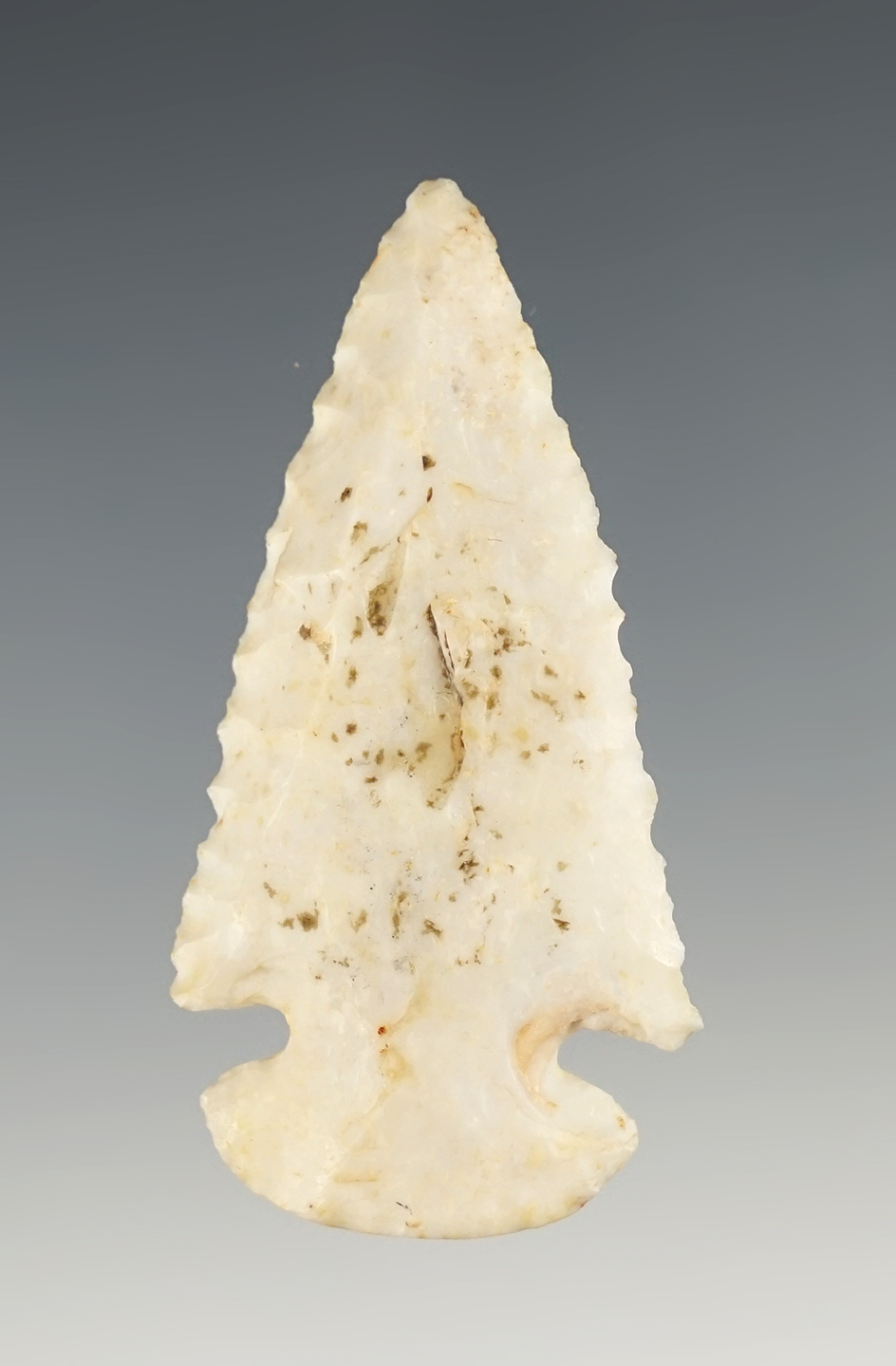 Outstanding style on the 2 1/4"Dovetail found in St. Louis Co., Illinois.
