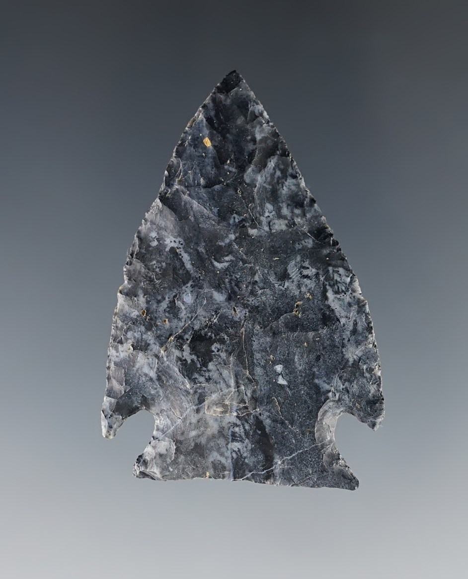 Classic styled 1 15/16" Intrusive Mound found in Marion Co., Ohio. 