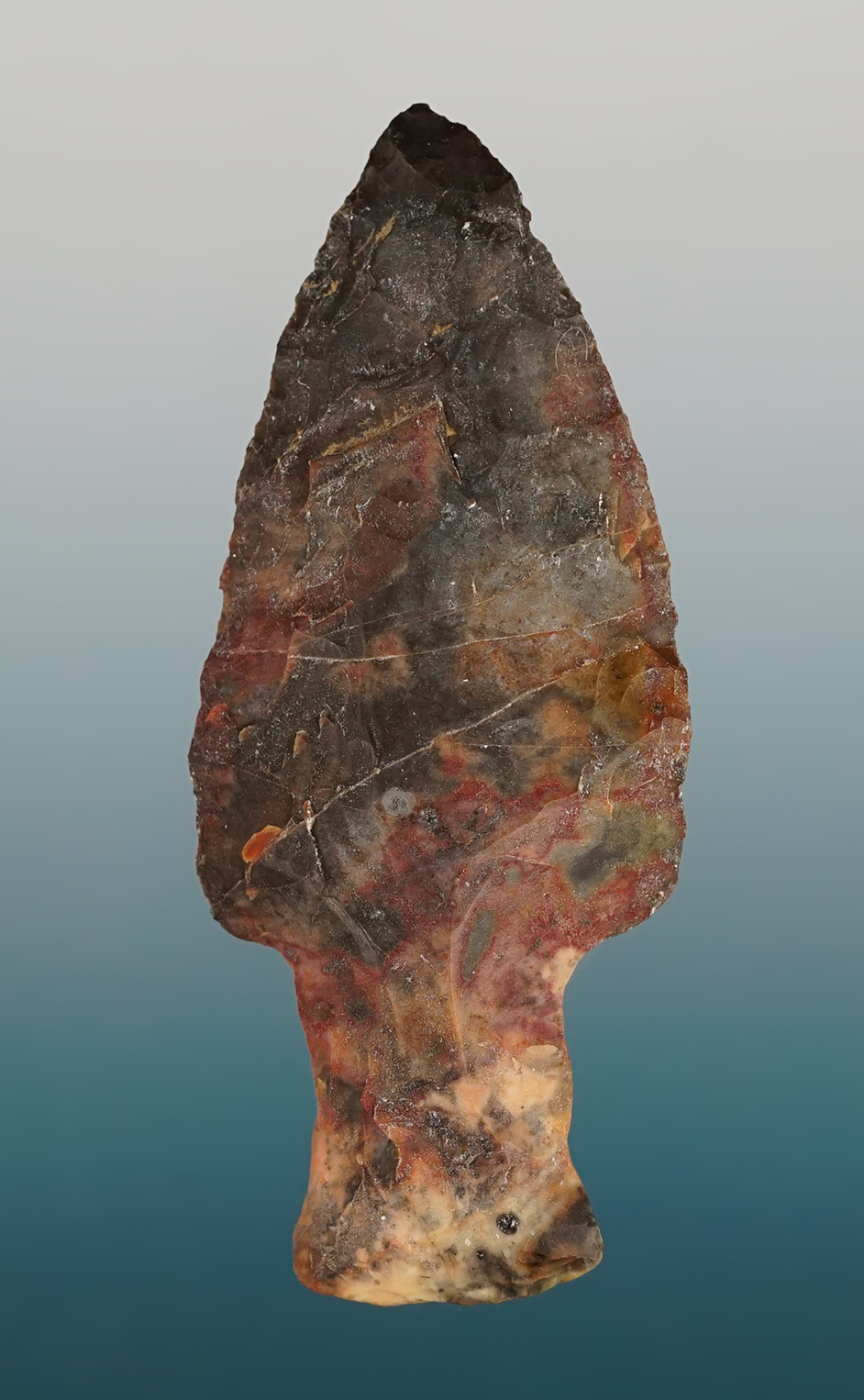 2 5/8" Paleo Kaiser found by Don Beer around Flint Ridge, #196. Ex. Jack Hooks collection.