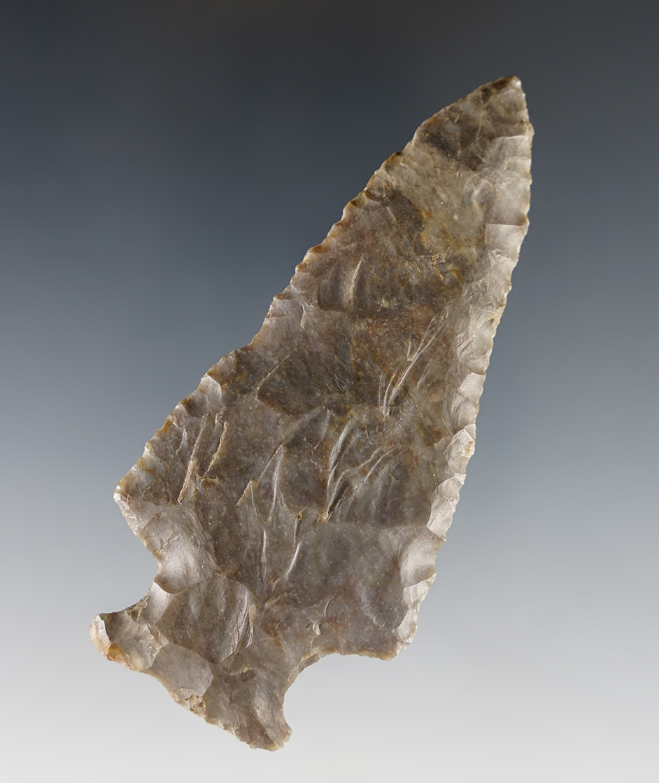 Deeply patinated 3 3/8" Ashtabula found in Marion Co., Ohio. 