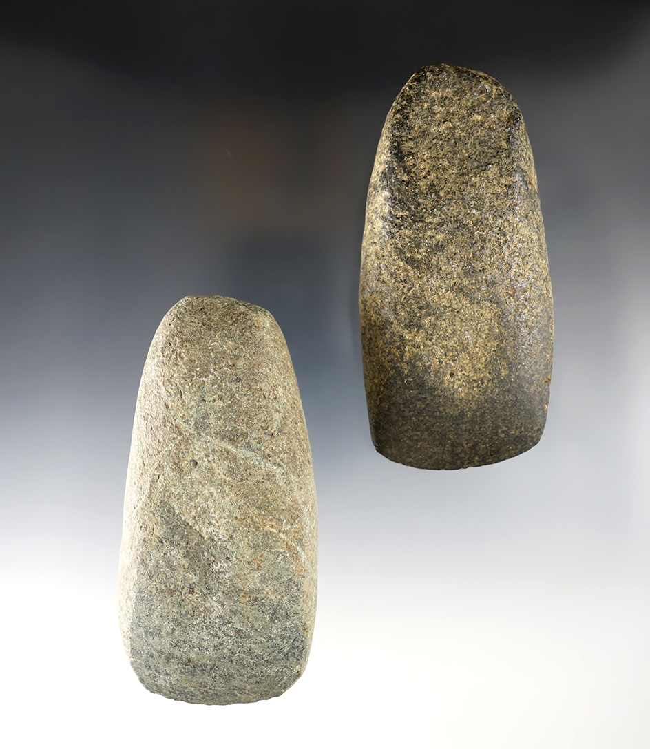 Pair of nice Ohio Celts. The largest is 4".