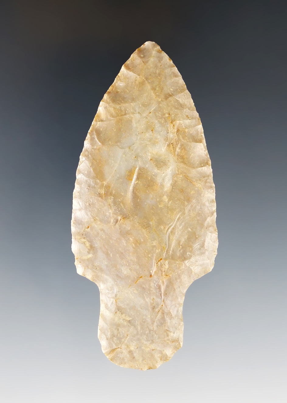 3 1/4" Adena that is classic style for type found in Montgomery County Ohio. Ex. Von Hilliard.